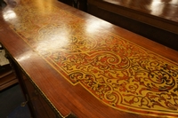 Italian boulle style credenza mid 20th century