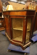 Italian boulle style credenza mid 20th century