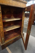 Italian inlaid bookcase 19th Century