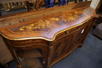 Italian inlaid sideboard Mid 20th Century