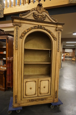 Italian painted bookcase