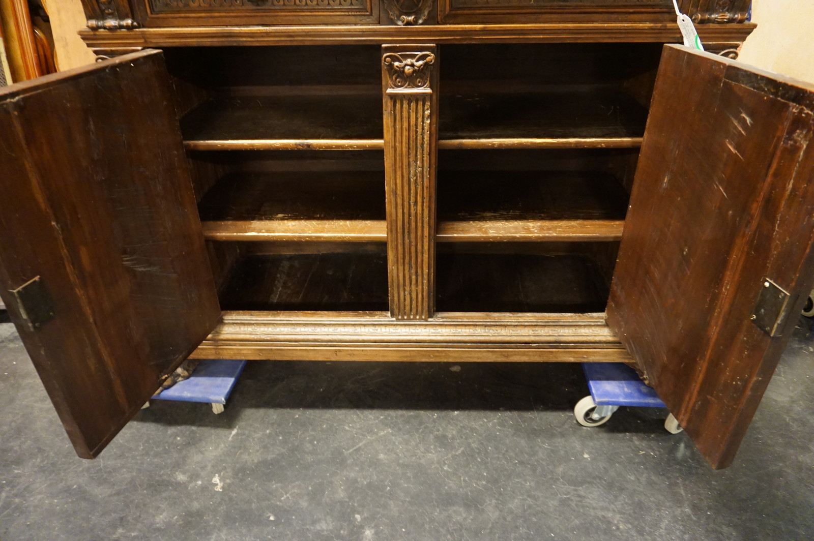 Italian walnut cabinet