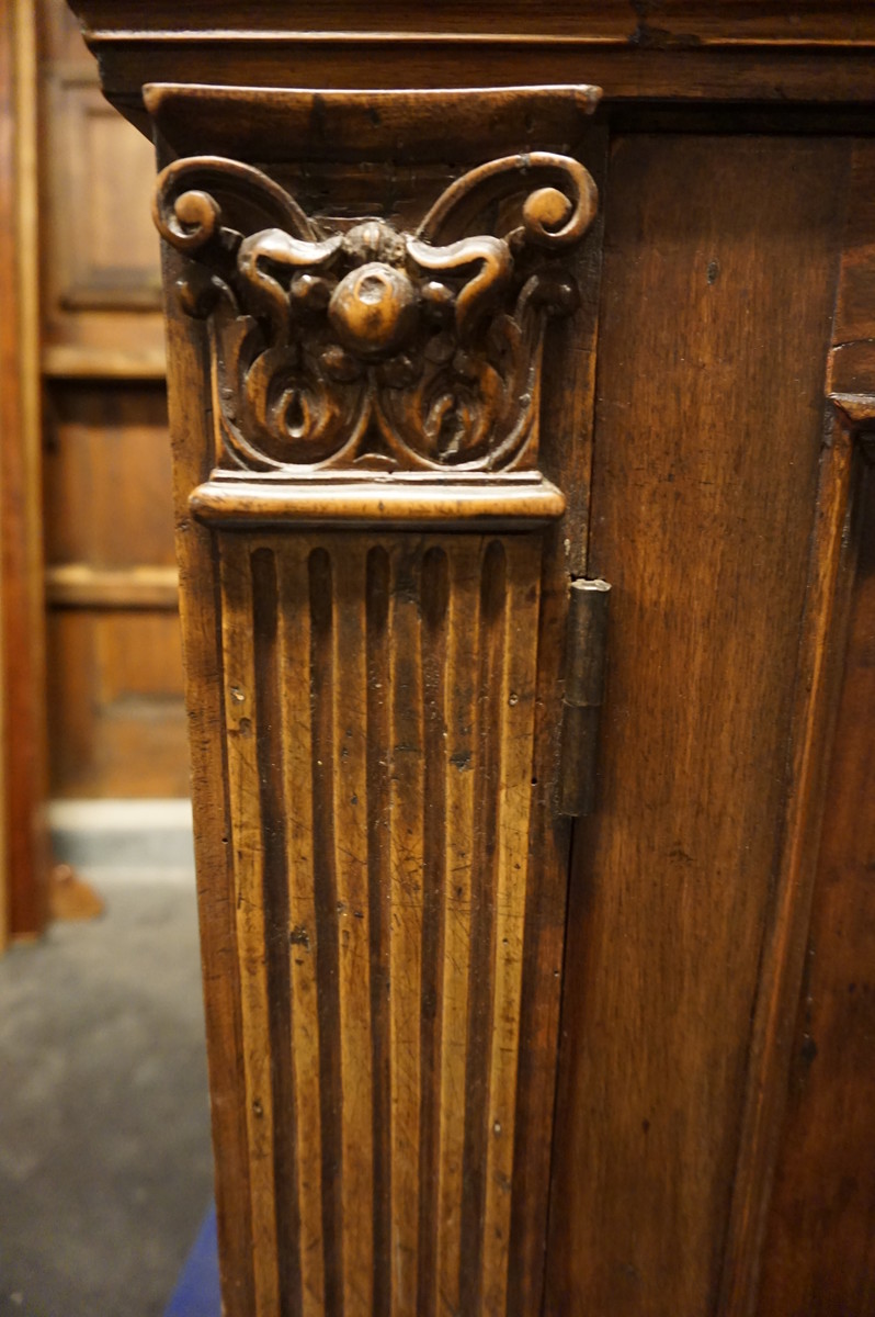 Italian walnut cabinet