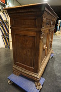 Italian walnut cabinet 19th Century