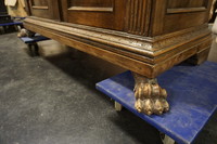 Italian walnut cabinet 19th Century