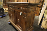 Italian walnut cabinet 19th Century