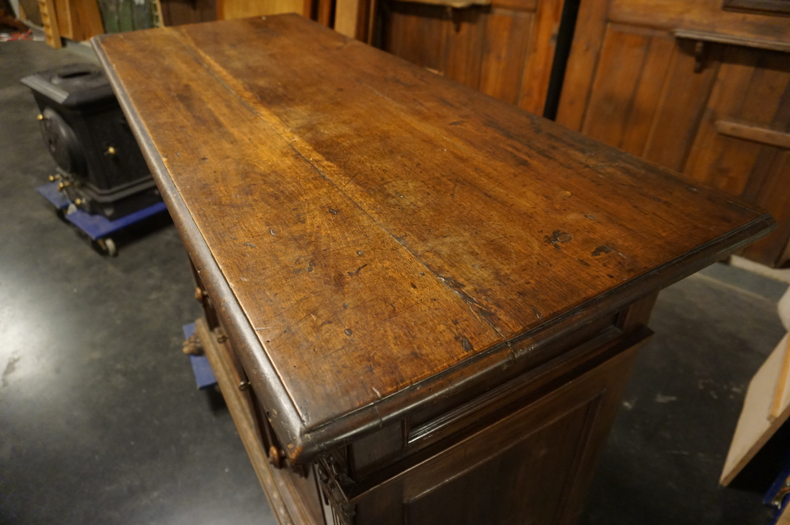 Italian walnut cabinet