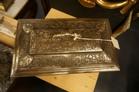 Jewellery box in metal 19th century