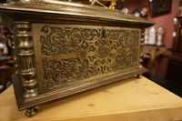 Jewellery box in metal 19th century