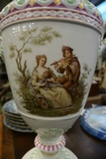 KPN Vase in porcelain, Germany 19th century