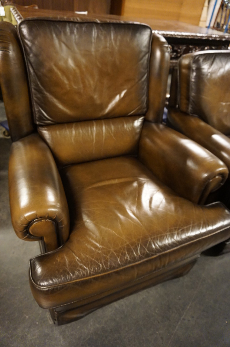 Leather 3 piece sofa set