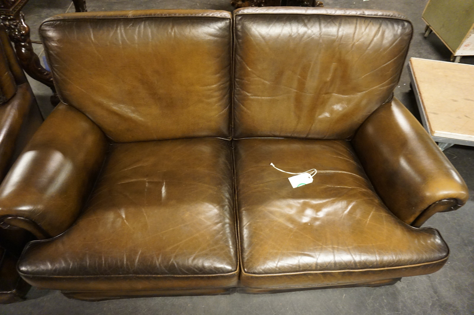 Leather 3 piece sofa set