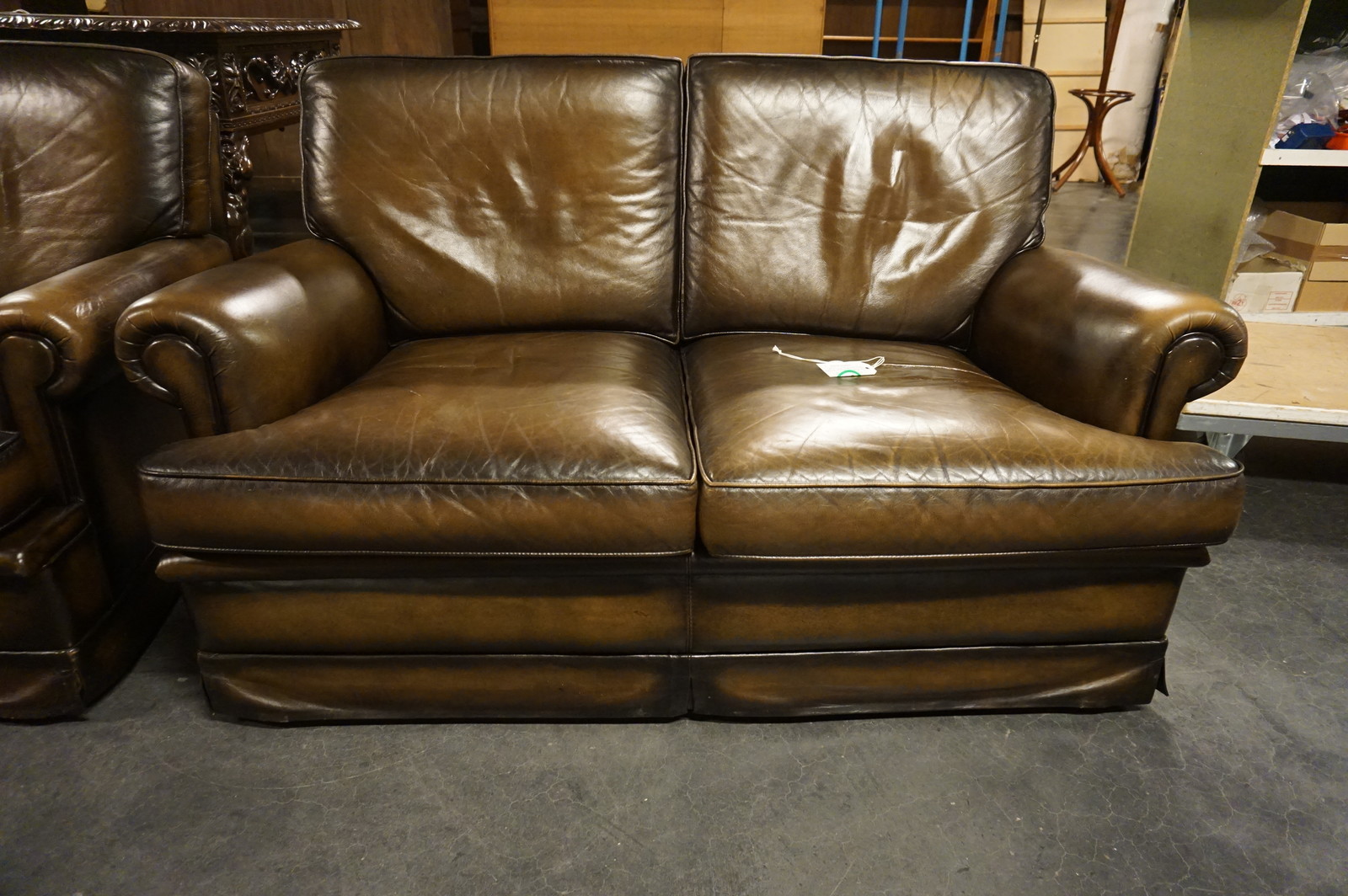 Leather 3 piece sofa set