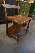 Library step chair 19th Century