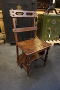 Library step chair 19th Century