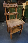 Library step chair 19th Century