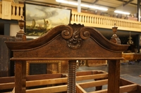 Linen press in walnut, Holland 18th Century