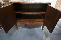 Louis XV style 2 door cabinet in rosewood, France 19th century