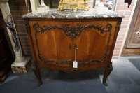 Louis XV style 2 door cabinet in rosewood, France 19th century