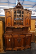 Louis XV style buffet in walnut, France 19th century