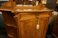 Louis XV style cabinet in walnut, Holland 2nd half 19th Century