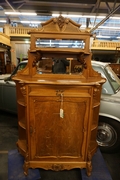 Louis XV style cabinet in walnut, Holland 2nd half 19th Century