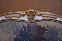 Louis XV style Sofa in wood & fabric, Italy 19th C.