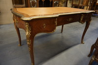 Louis XV style bureau plat  19th Century