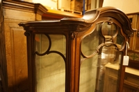 Louis XV style vitrine in walnut, France 19th century