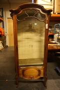 Louis XV style vitrine in walnut, France 19th century