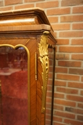 Louis XV style Vitrine in rosewood, France 2nd half 19th Century