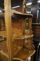 Louis XV style Vitrine in walnut, Holland 19th century