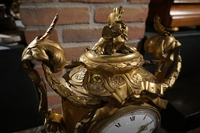 Louis XVI style Bronze gilded Clock, France 18th century