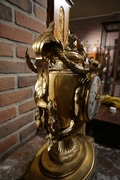 Louis XVI style Bronze gilded Clock, France 18th century