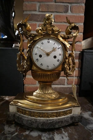 Louis XVI Bronze gilded Clock