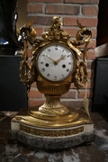 Louis XVI style Bronze gilded Clock, France 18th century