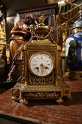 Louis XVI style Clock in bronze, France 2nd half 19th C.