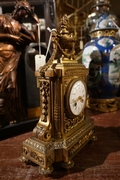 Louis XVI style Clock in bronze, France 2nd half 19th C.