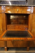 Louis XVI style desk in mahogany, France around 1800