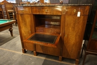 Louis XVI style desk in mahogany, France around 1800