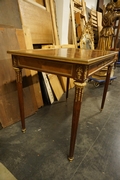 Louis XVI style Table in mahogany, France 19th century