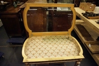 Louis XVI style Table vitrine in gilded wood, France 19th century