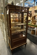 Louis XVI style Vitrine in mahogany, France 19th century