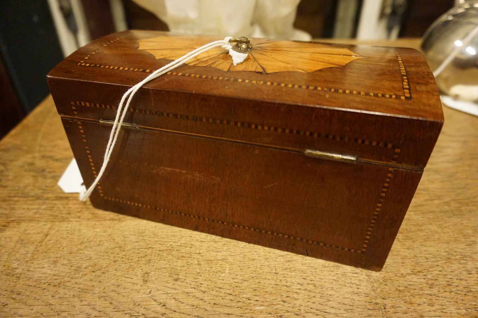 Mahogany teabox