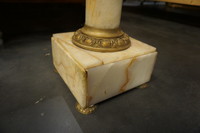 Marble column with rotating top 19th Century