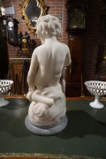 style Marble statue 19th Century