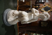 style Marble statue 19th Century