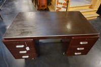 Metal desk Mid 20th Century