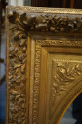 Mirror in gilded frame