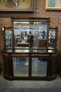 style Mirror top sideboard, Italy early 20th C.